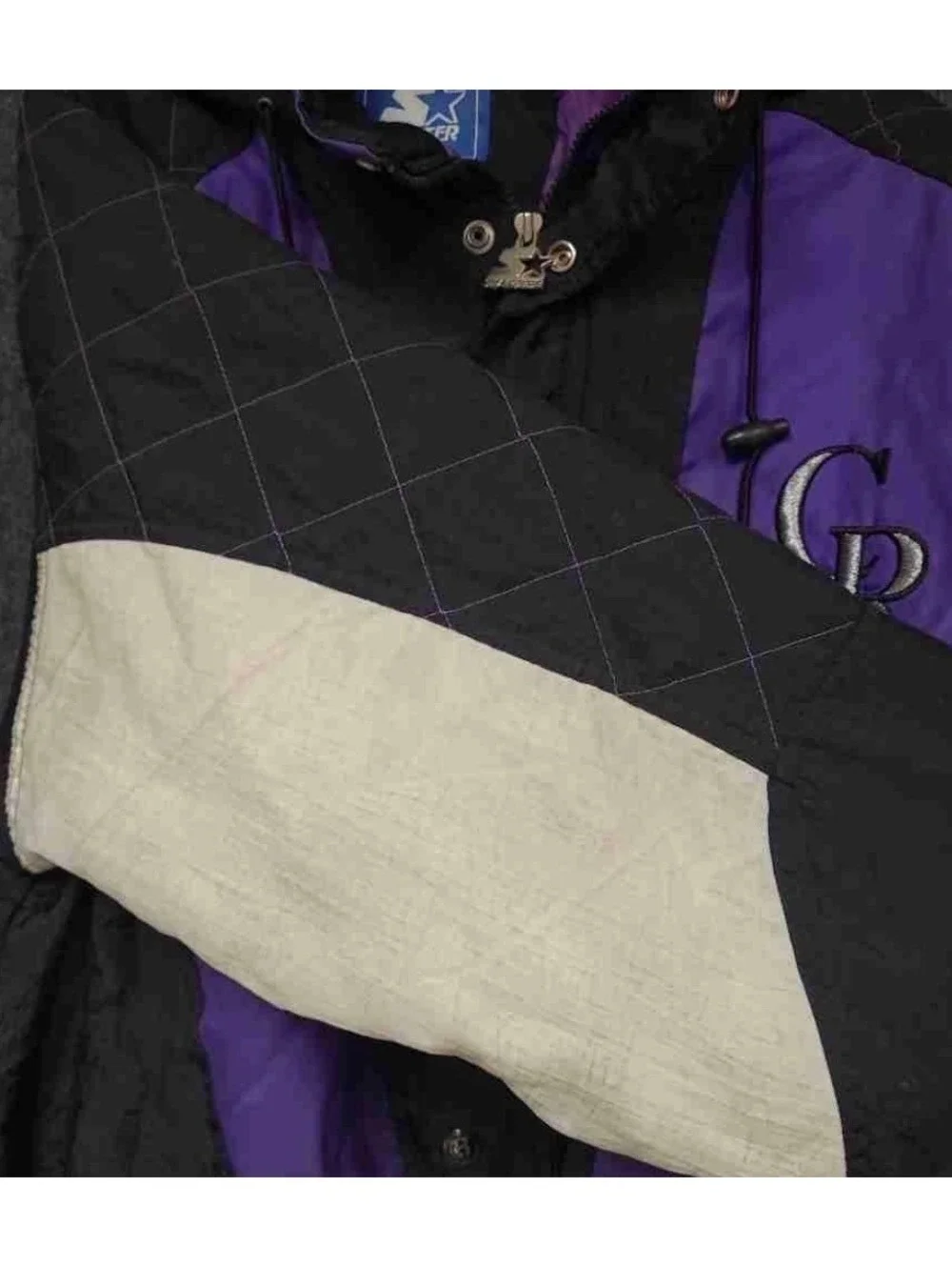 Colorado Rockies Vintage 90’s Starter Puff Jacket Classic Retro Design Big Logo